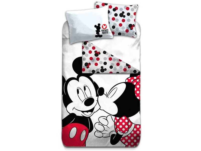 Disney Minnie Mouse Kiss - Bettbezug - Single - 140 x 200 cm - Polyester