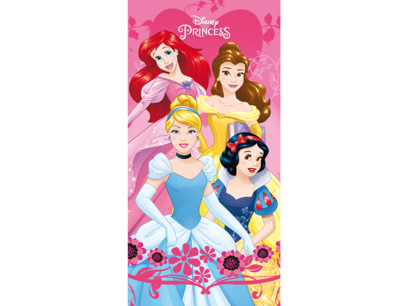 Disney Princess Beach towel - 70 x 140 cm - Pink