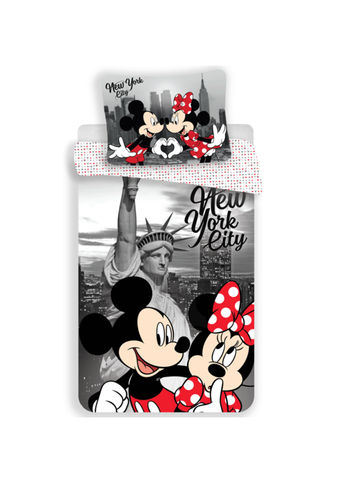 Disney Minnie Mouse Bettbezug New York 140 x 200 cm