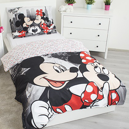 minnie mouse duvet cover single