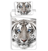 Animal Pictures White Tiger - Duvet Cover - Single - 140 x 200 cm - White