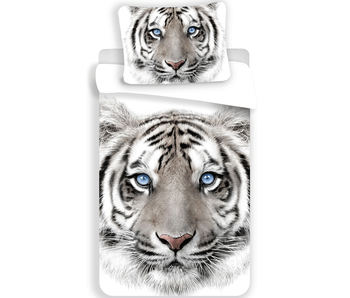 Animal Pictures Housse de couette White Tiger 140x200 cm