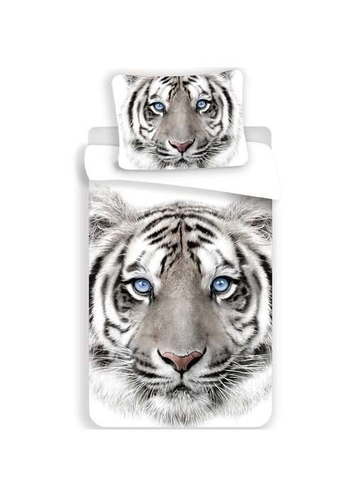 Animal Pictures Bettbezug White Tiger 140x200 cm