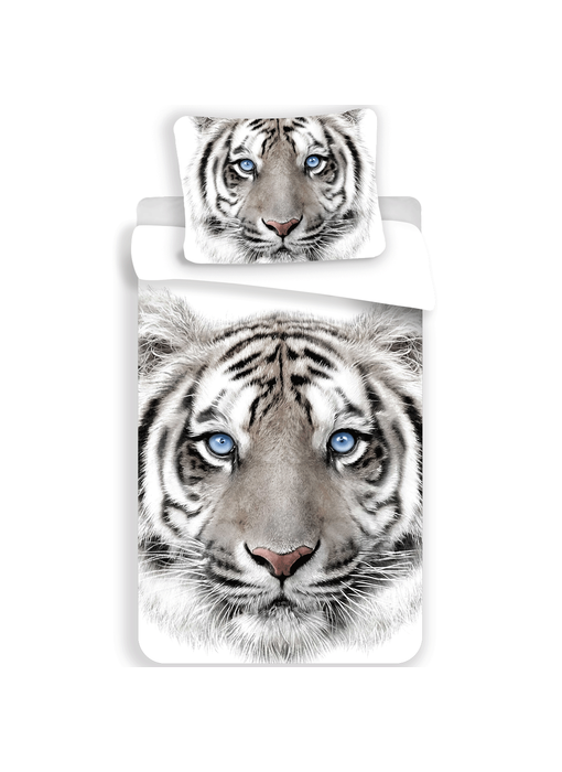 Animal Pictures Duvet cover White Tiger 140x200 cm