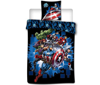 Marvel Avengers Duvet Cover Cotton 140x200 Cm Simbashop Nl