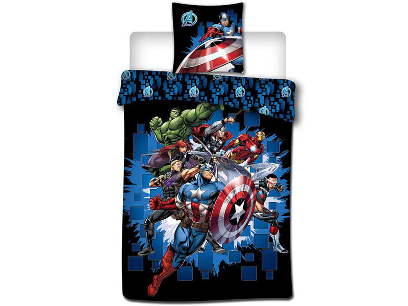 Marvel Avengers Duvet Cover Polyester 140x200 Cm Simbashop Nl