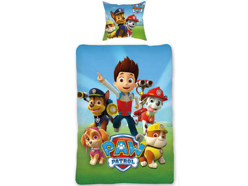 paw patrol flannel sheets