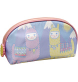 Lama Happy Lama's - Toilettas - 21 x 14 x 5 cm - Multi