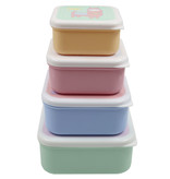 Lama Happy Lama's Lunchbox - set 4 delig - Multi