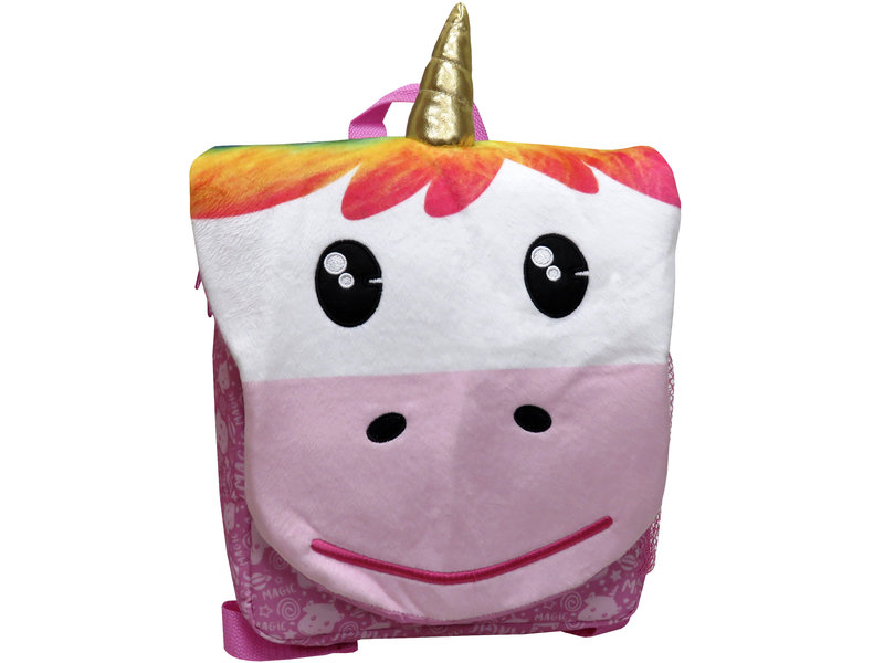 Unicorn Backpack - 26 x 24 x 10 cm - Pink