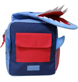 Haai Kleinkinderrucksack - 26 x 24 x 10 cm - Blau