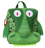 Krokodil Toddler backpack - 26 x 24 x 10 cm - Green