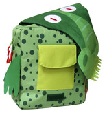 Krokodil Kleinkinderrucksack - 26 x 24 x 10 cm - Grün