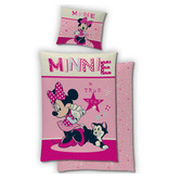 Disney Minnie Mouse Housse de couette - Simple - 140 x 200 cm - Coton