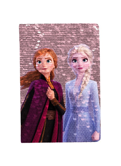 Disney Frozen Notebook A5 magic sequins