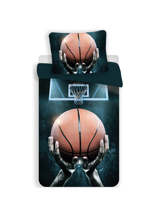 Basketbal Housse de couette 140 x 200 cm - Coton