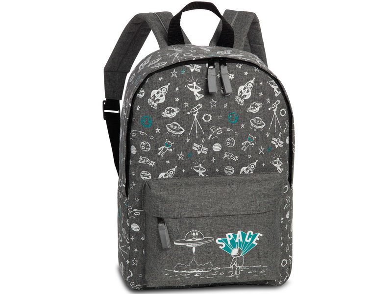 Fabrizio Rucksack - Raum - 36 x 25 x 12 cm - Grau