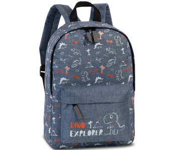 Fabrizio Rugzak Dino Explorer Denim 36 cm