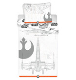 Star Wars 9 - Duvet cover - Single - 140 x 200 cm - White