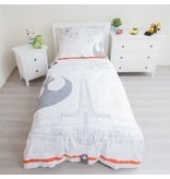 Star Wars 9 - Bettbezug - Einzel - 140 x 200 cm - Weiß