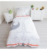 Star Wars 9 Dekbedovertrek - Eenpersoons - 140 x 200 cm - Wit