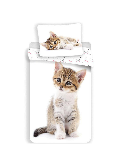 Animal Pictures Dekbedovertrek Kitten 140 x 200