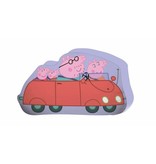 Peppa Pig Kissen - 30 x 25 cm - Lila