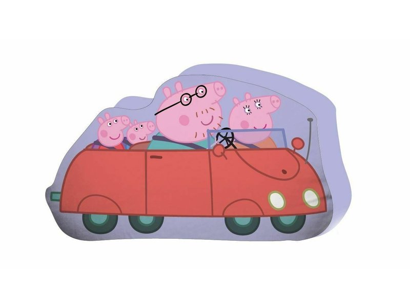 Peppa Pig Cushion - 30 x 25 cm - Purple