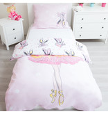 Ballerina Dance - Duvet cover - Single - 140 x 200 cm - Pink