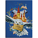 Fleeceplaid Air Mail 100 x 140 cm