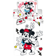 Enveloppe de couette Retro Heart 140 x 200 cm