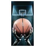 Basketbal Strandlaken - 70 x 140 cm - Multi