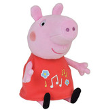 Peppa Pig Calin avec ventre musical - 17 cm - Rose