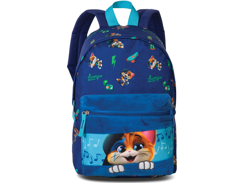 44 Cats Lampo - Backpack - 36 x 24 x 12 cm - Blue