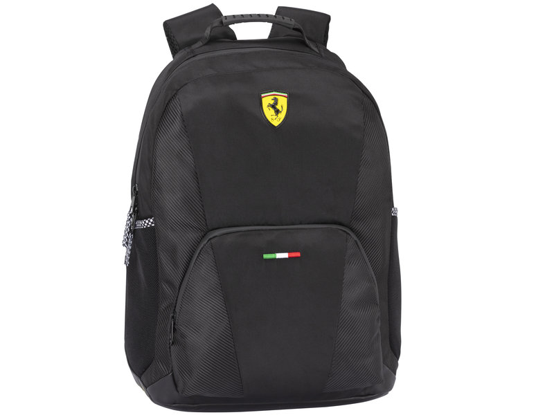 Ferrari Rucksack - 40 x 29 x 14 cm - Schwarz