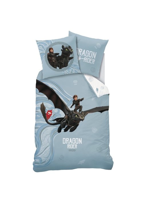 Hoe Tem je een Draak Riders duvet cover 140 x 200 cm