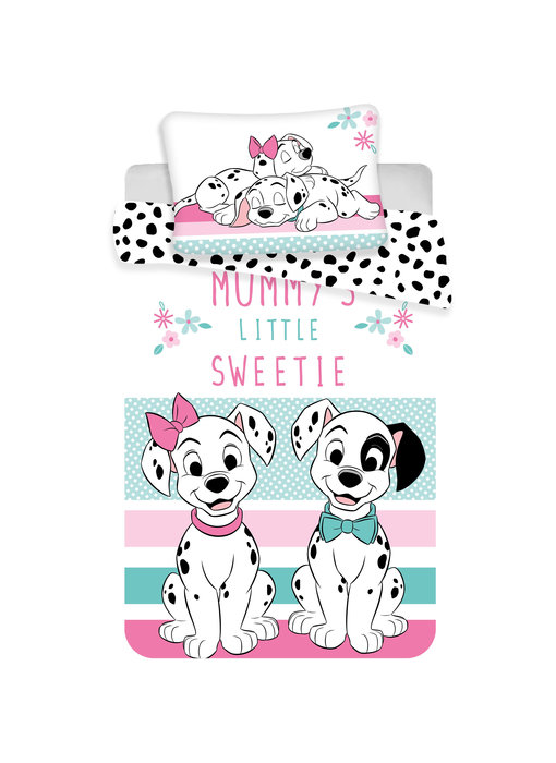 Disney 101 Dalmatiërs BABY Bettbezug Little Sweetie 100 x 135 cm