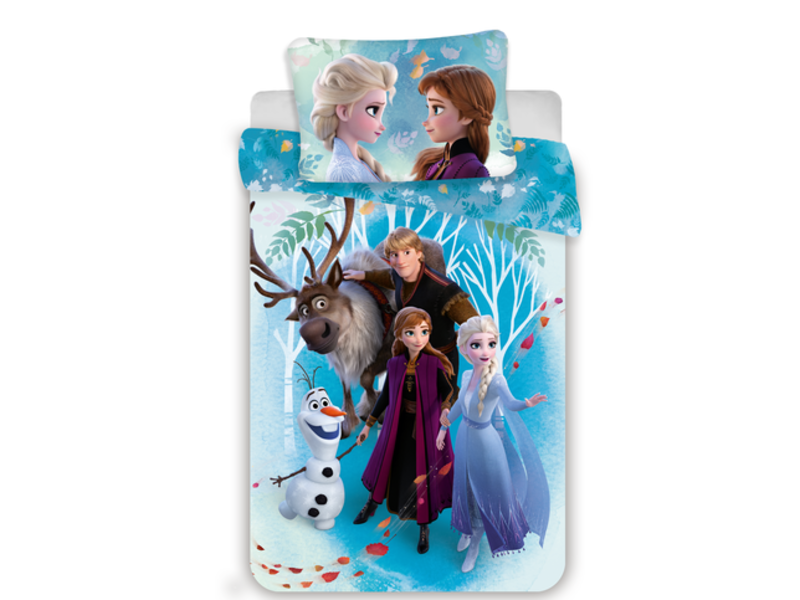 Disney Frozen Bettbezug - Single - 140 x 200 cm - Baumwolle
