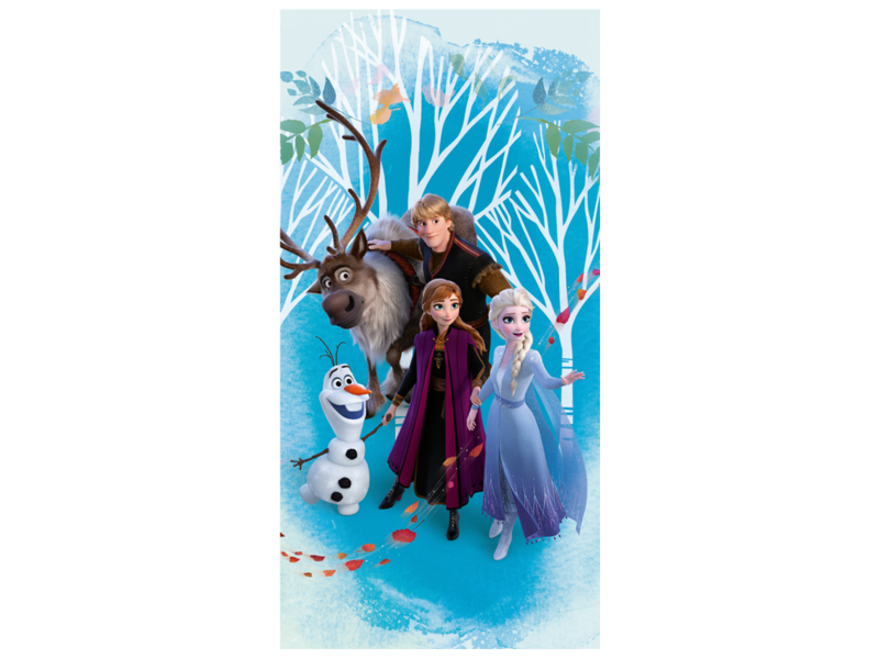 Disney Frozen Beach towel - 70 x 140 cm - Blue