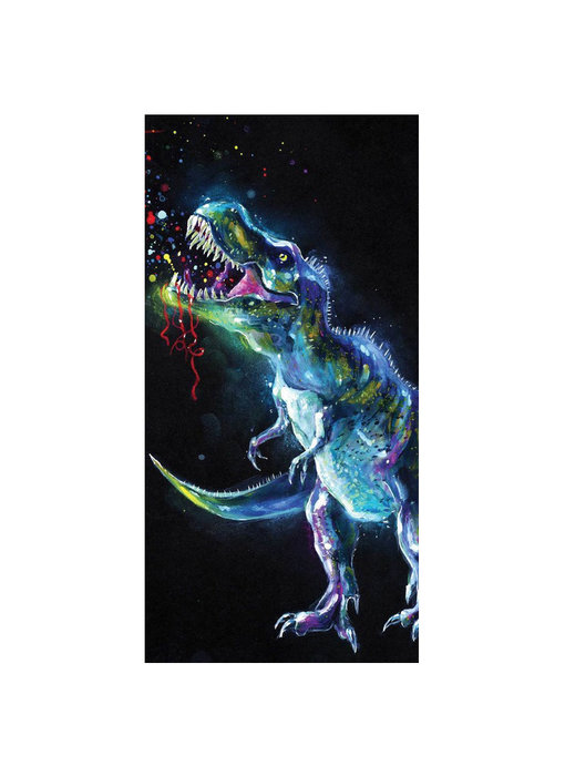 Animal Pictures Beach towel Dinosaur 70 x 140 cm