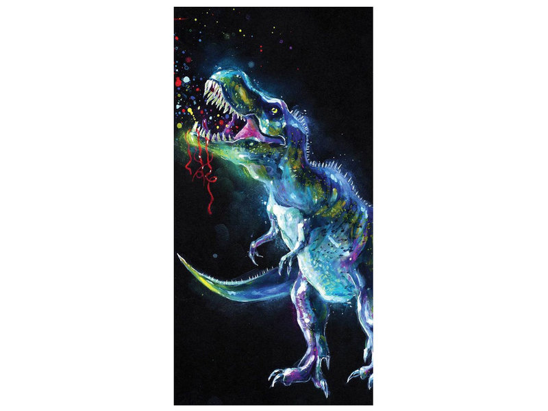 Animal Pictures Serviette de plage Dinosaure - 70 x 140 cm - Multi