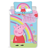 Peppa Pig - Baby dekbedovertrek 100 x 135 cm - Multi