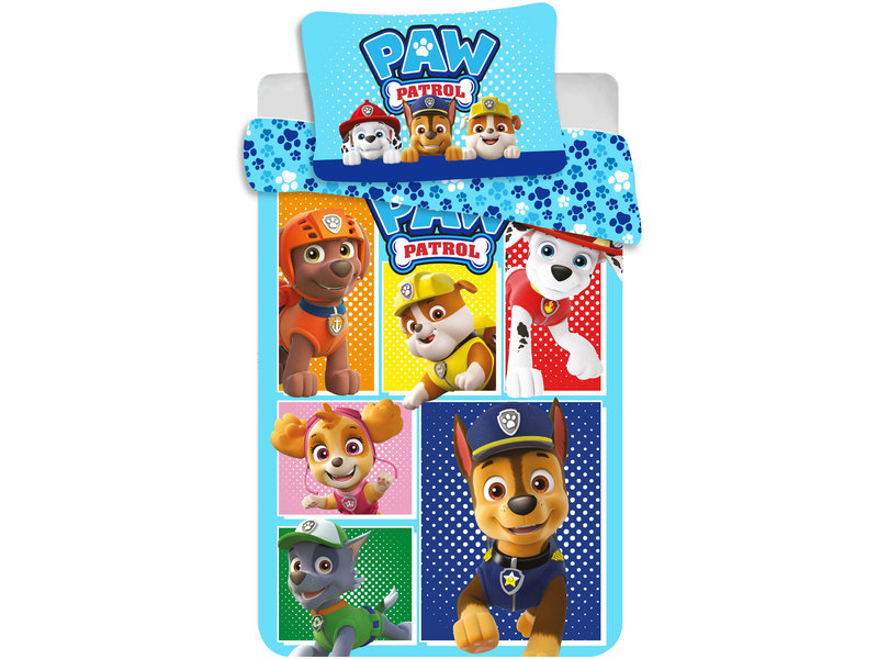 PAW Patrol Baby dekbedovertrek 100 x 135 cm - Multi