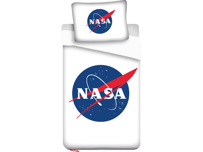 NASA - Housse de couette - Seul - 140 x 200 cm - Blanc