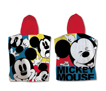 Disney Mickey Mouse Poncho Cotton 60 x 120 cm