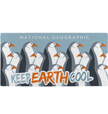National Geographic Serviette de plage Pingouins - 70 x 140 cm - Multi