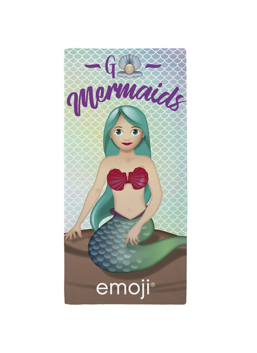 Emoji Mermaid Beach towel 70 x 140 cm