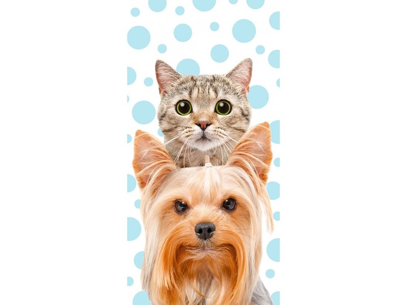 Animal Pictures Beach towel - 140 x 70 cm - Multi