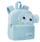 Animal Pictures Elefant Plüsch Kleinkind Rucksack - 22 x 27 x 10 cm - Blau