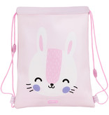 Animal Pictures Rabbit - Gymbag - 34 x 26 cm - Pink